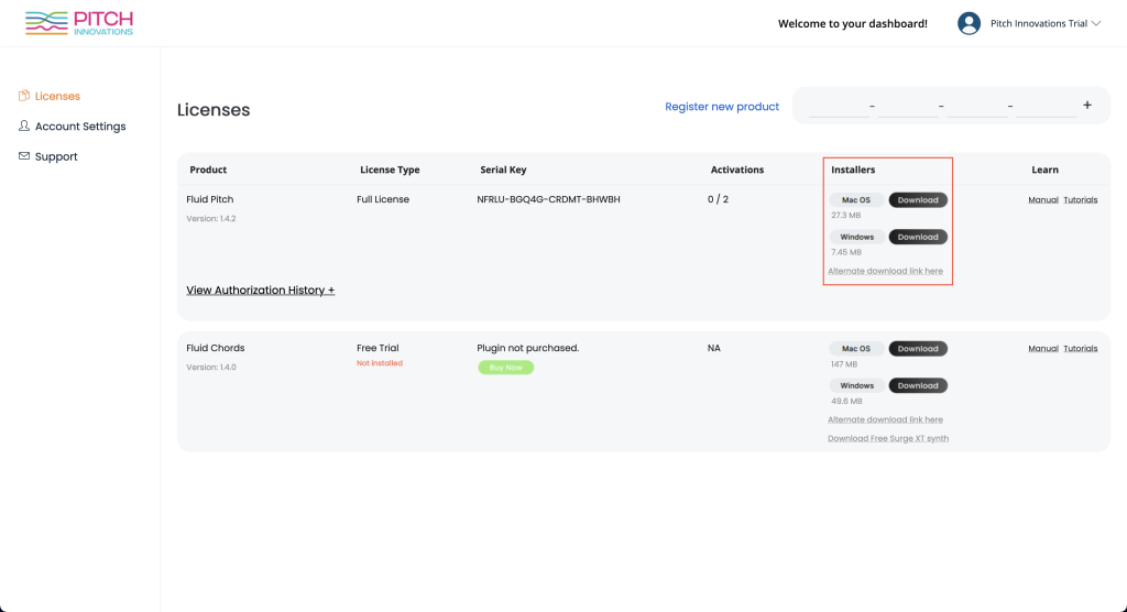 01. How do I register my plugin? Help Center