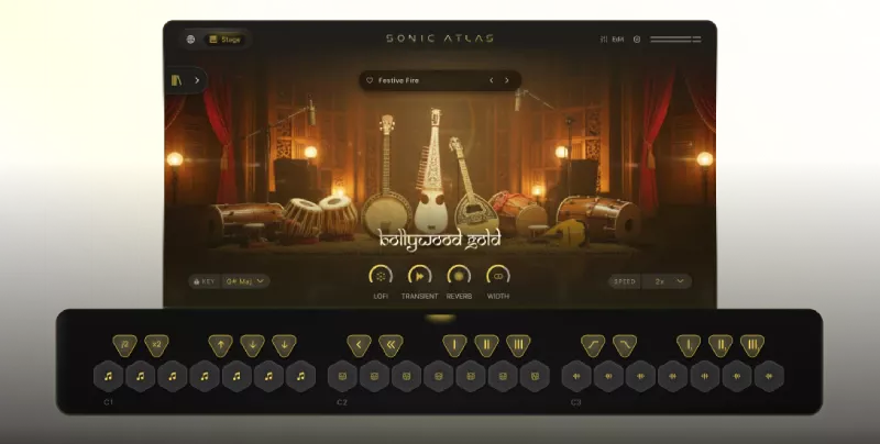Performance FX interface with reverse, half-time, double-time, and stutter effects.